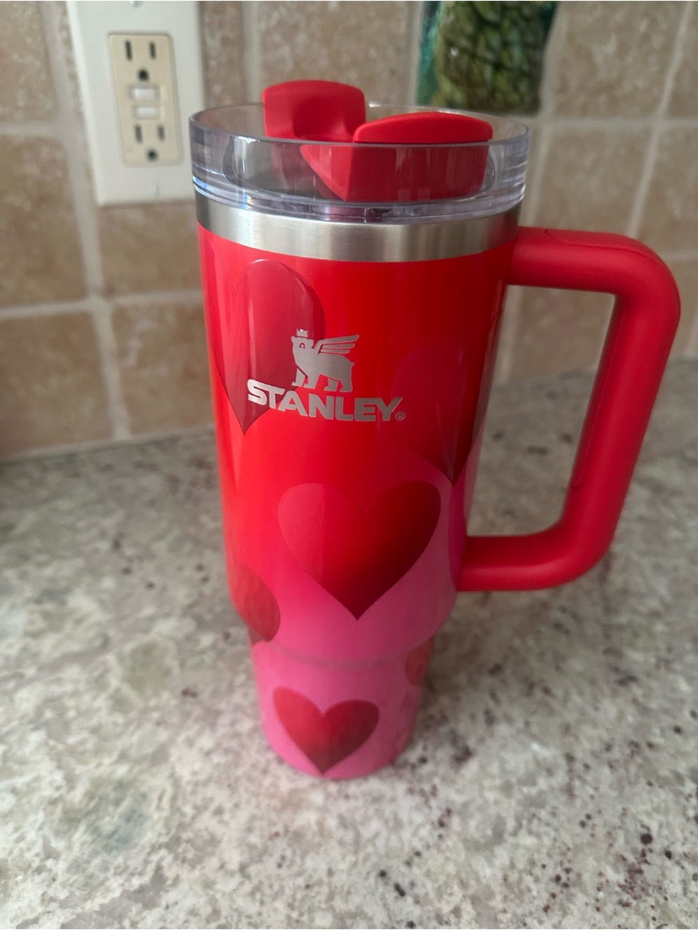 Stanley Limited Edition Valentines Day 30oz Red and Pink Heart